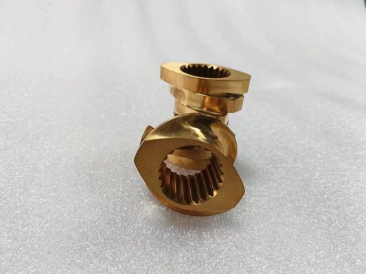 chất lượng  Brass Twin Screw Extruder Parts Kneading Blocks For Special Usage nhà máy sản xuất