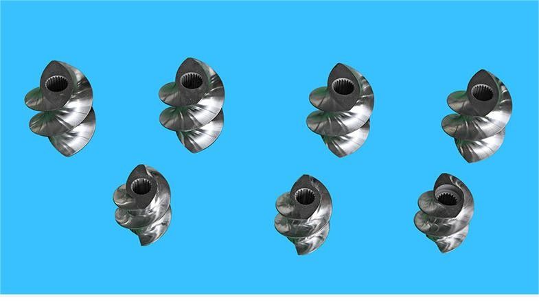 Twin Screw Extruder Granulator Accessories Meshing Block Kneading Block Từ 12mm đến 300mm