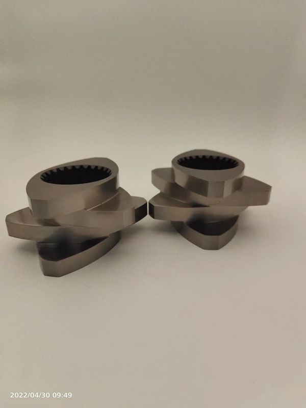 Bộ phụ kiện Granulator Twin Screw Extruder Meshing Block Kneading Block Từ 12mm - 300mm