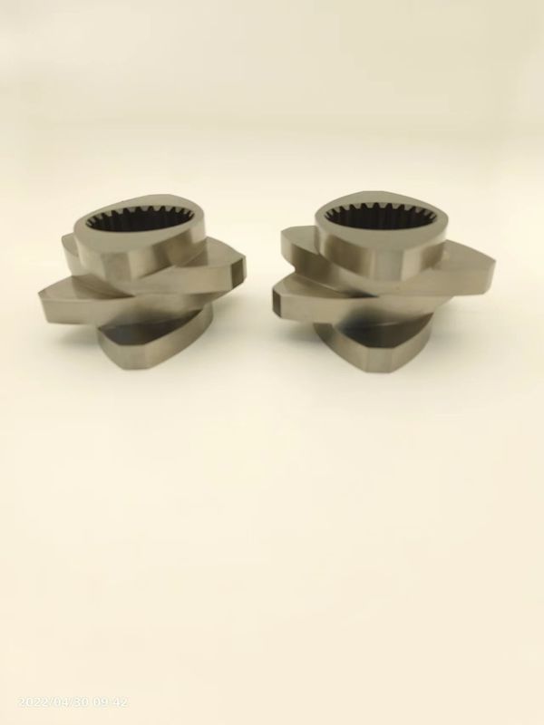 Twin Screw EXTRUDER Elemenet Kneading Block Meshing Block Chống ăn mòn và mòn