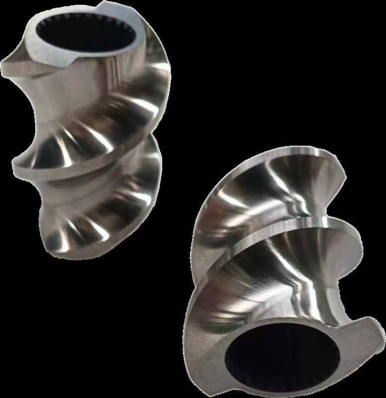 Khu vực nóng chảy Phần đúc vít đôi 30° 45° 60° 90° góc Vít 71mm OD