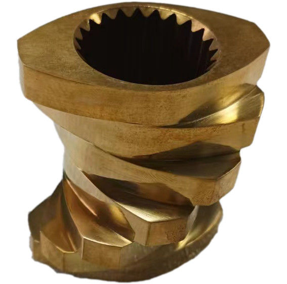 30° 45° 60° 90° góc vít hai vít Extruder bộ phận cho Master batch