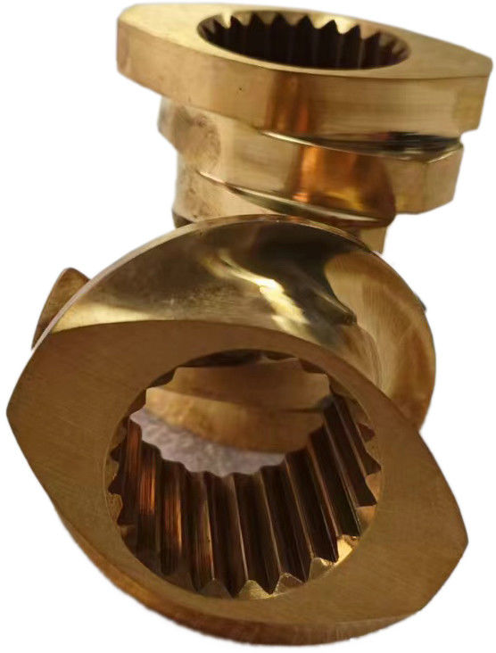 30° 45° 60° 90° góc vít hai vít Extruder bộ phận cho Master batch