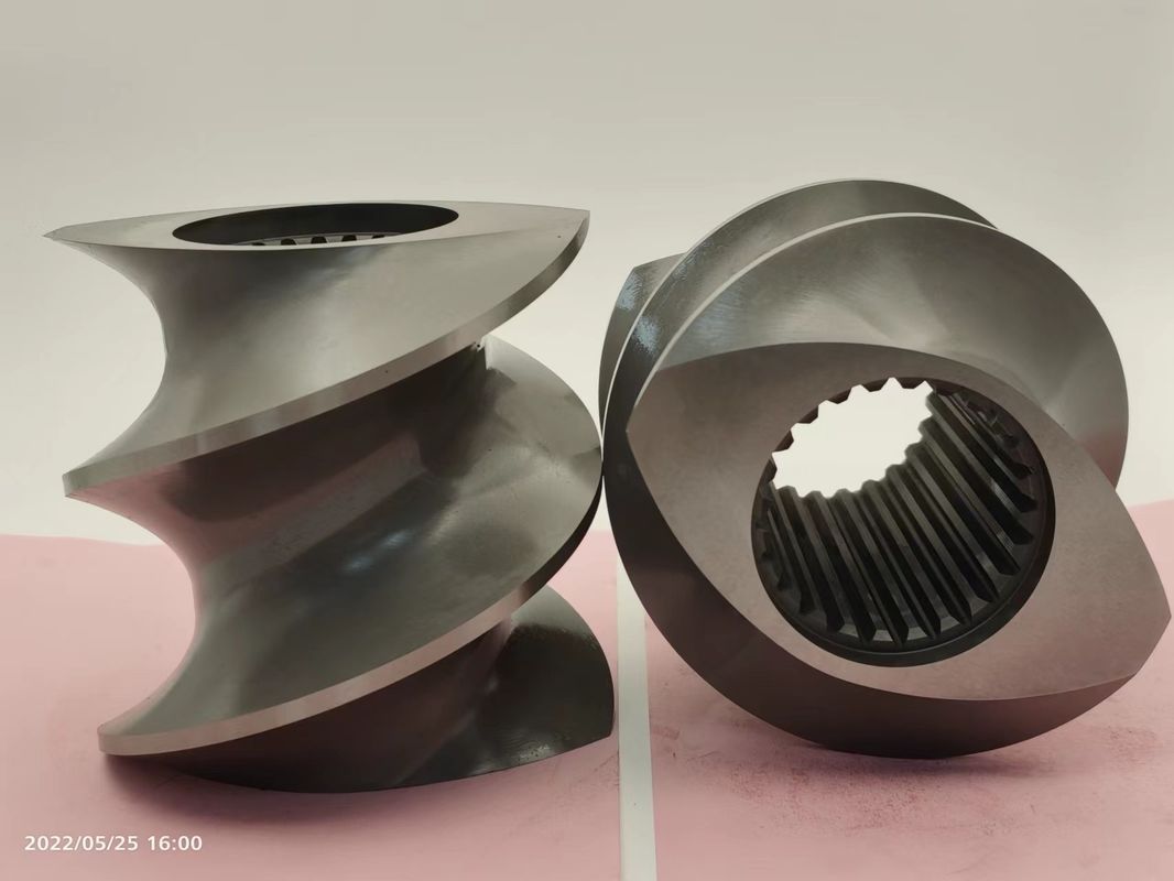 0.05mm Độ khoan dung CTE95 Các bộ phận vít cho Máy ép vít đôi trong vật liệu tùy chỉnh