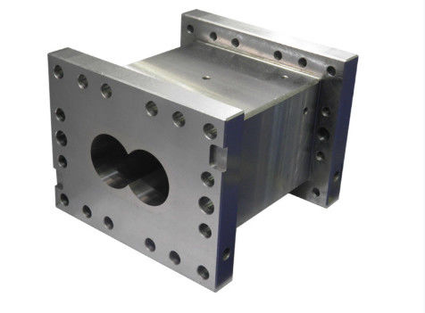 Chất liệu chống mòn Combi Barrel màu kim loại cho PP PVC PA PE Twin Screw Extruder Hot Sellin