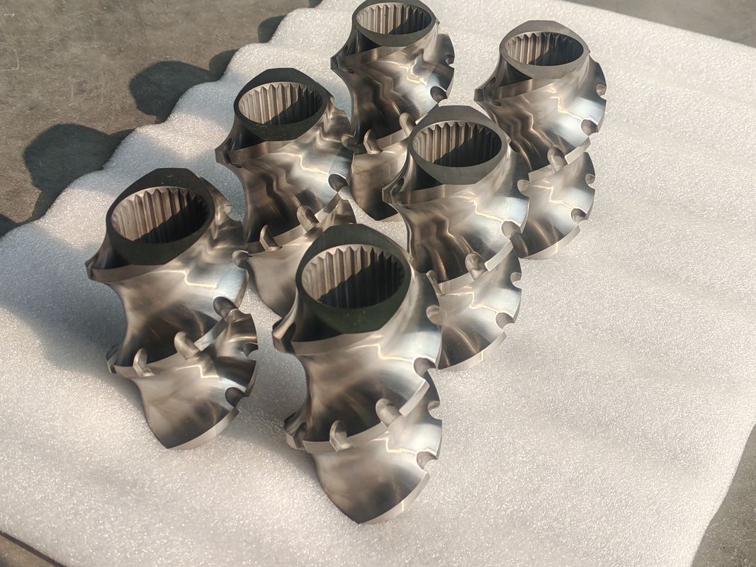 Máy ép vít đôi Máy ép vít trộn và truyền các yếu tố vít cao cấp để có kết quả chính xác