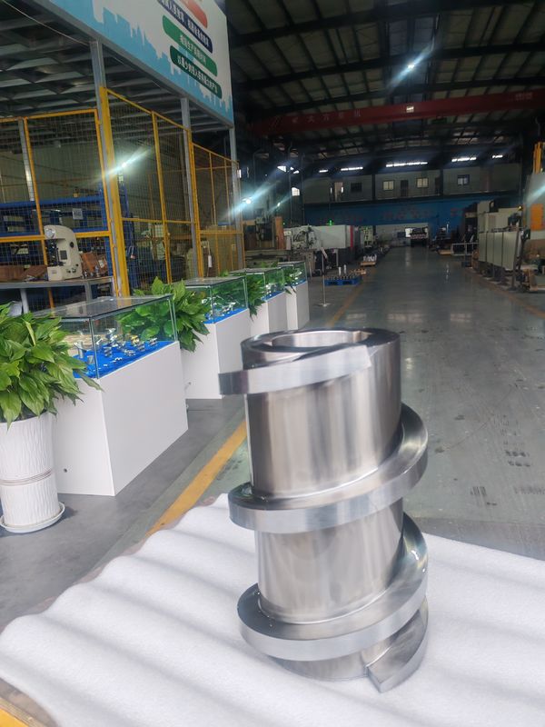 PP PE POM PVC PET Extruder các bộ phận của đầu máy nhựa đồng xoay