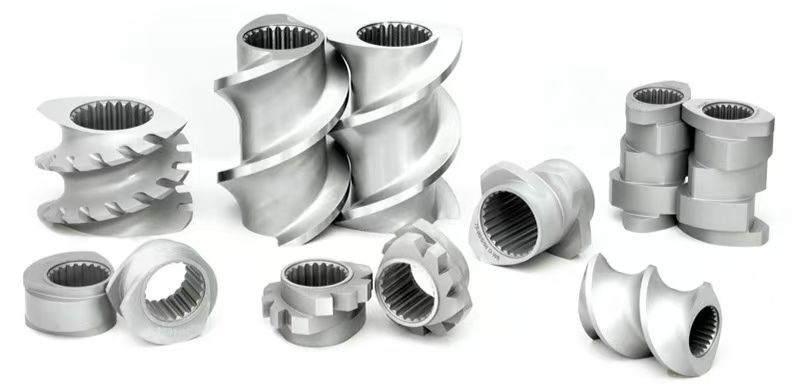 Các chi tiết trục vít cho máy đùn trục vít đôi Coperion Zsk Series dùng trong ngành công nghiệp nhựa