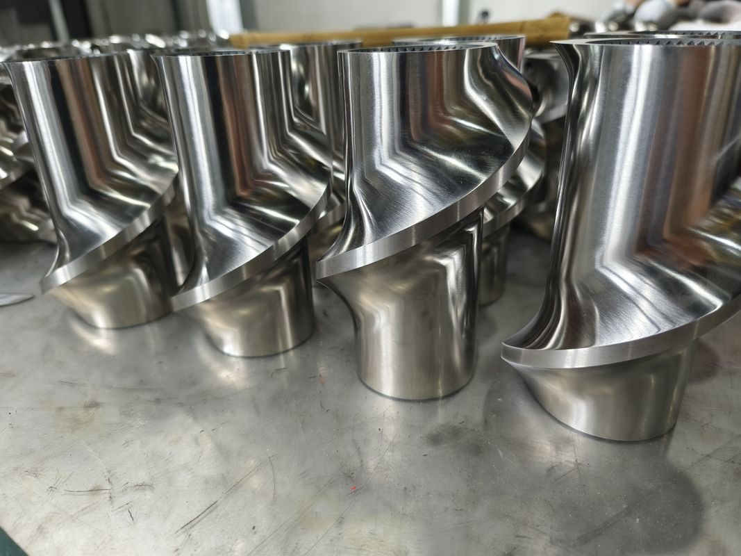 Các chi tiết trục vít cho máy đùn trục vít đôi Coperion Zsk Series dùng trong ngành công nghiệp nhựa