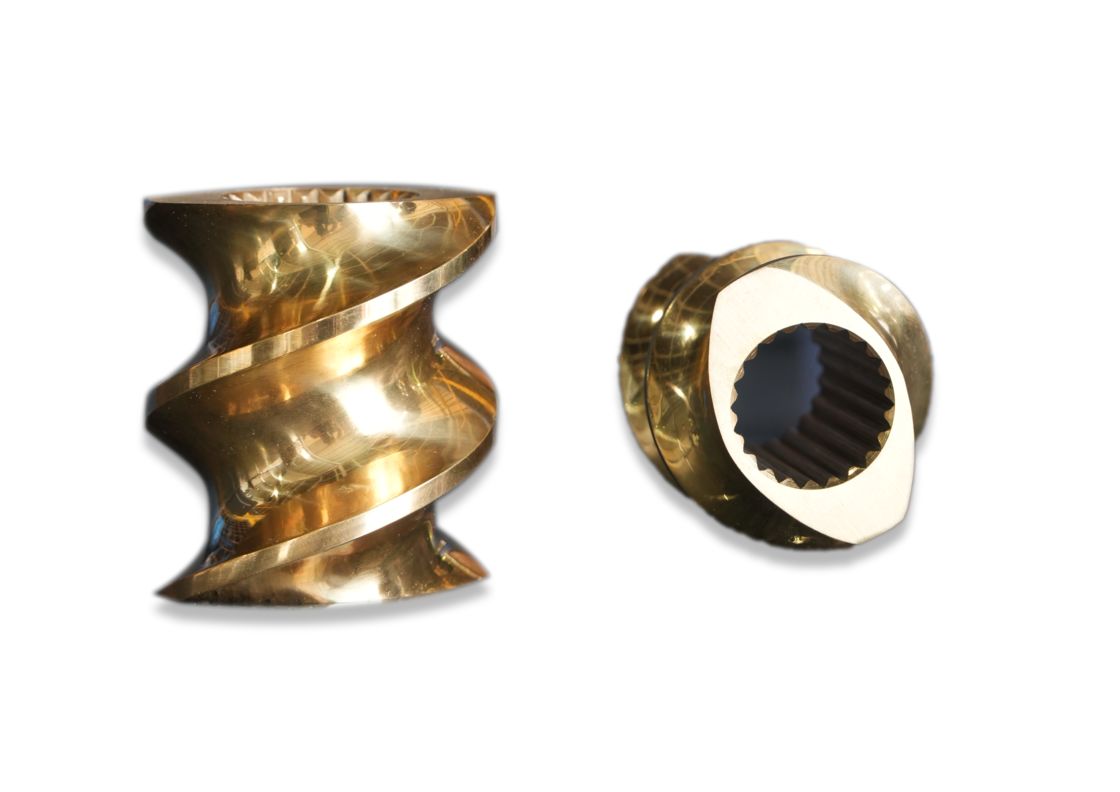 Coperion Berstorff Keya Jsw Extruder phụ tùng thùng Vít các yếu tố trục hợp kim và tùy chỉnh theo yêu cầu