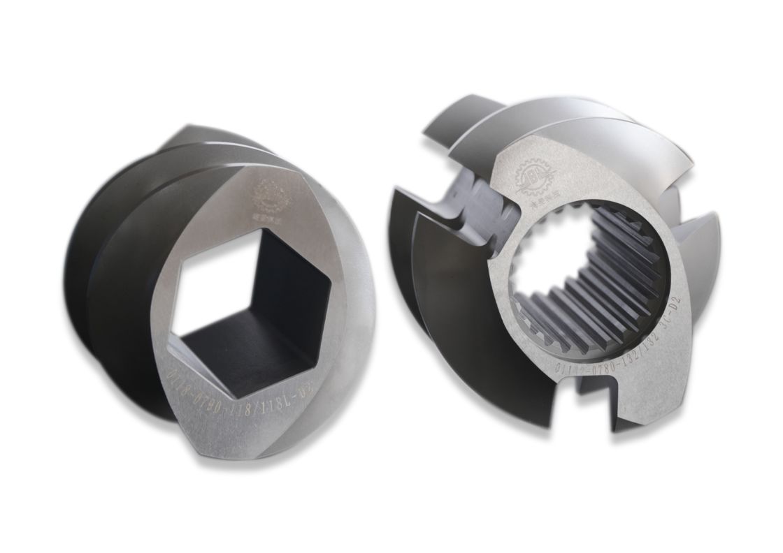 Coperion Berstorff Keya Jsw Extruder phụ tùng thùng Vít các yếu tố trục hợp kim và tùy chỉnh theo yêu cầu
