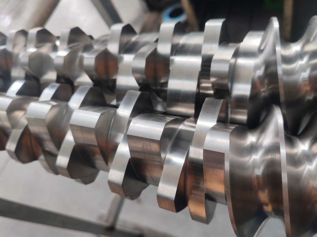 Các bộ phận trục vít máy đùn hai trục STS 95 với chứng nhận ISO 9001 và các tùy chọn tùy chỉnh