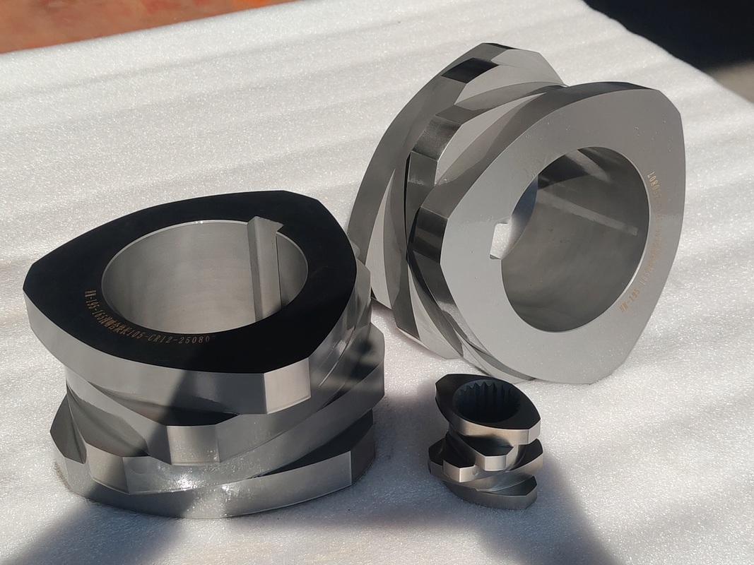 Các bộ phận trục vít SZK 250 Extruder hai trục vít với Chứng nhận ISO 9001 và Tùy chọn Tùy chỉnh