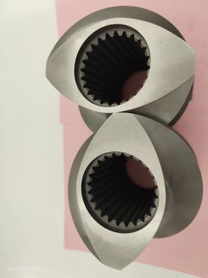Bối cảnh của máy ép xoắn hai xoắn lớn từ 12 - 300mm