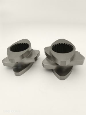 Trục vít máy đùn hai trục W6Mo5Cr4V2 / 38CrMoAla / HIP cho máy WP và STS