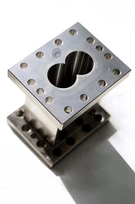 Cao đánh bóng kết thúc Extrusion vít thùng 92 đóng thùng Double vít thùng