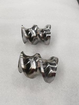 500kg/H - 1200kg/H Twin Screw Extruder Elements Element Screw ISO90001 Đối với chế độ Extruders