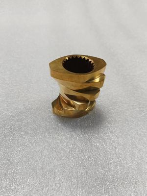 Các bộ phận của máy ép vít đôi bằng đồng, các khối đan cho sử dụng đặc biệt