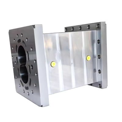 Đồng chiều hai vít nhựa Extruder cao mặc chống và chống ăn mòn các yếu tố vít và tùy chỉnh thùng