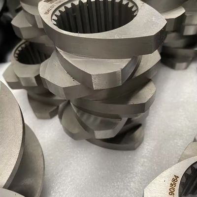 Độ chính xác tùy chỉnh theo yêu cầu Thông số kỹ thuật Đồng chiều Trình quay gấp đôi Twin Extruder Screw