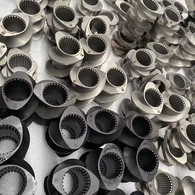 Độ chính xác cao vít ép và thùng Bộ phận phần tử vít cho máy ép vít đôi