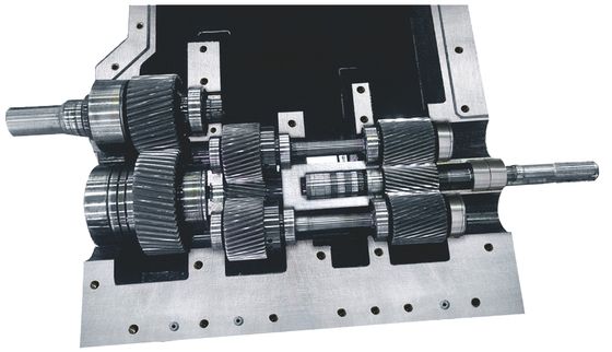 160-500 Kw Power Gearbox cho Máy ép vít đôi