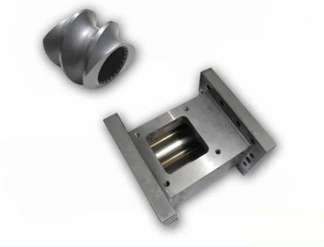 75mm kim loại màu lắp ráp vít và thùng cho cá Extruder thực phẩm phụ tùng có vật liệu Cr12MOV