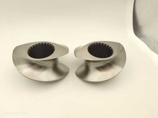 0.05mm Độ khoan dung CTE95 Các bộ phận vít cho Máy ép vít đôi trong vật liệu tùy chỉnh