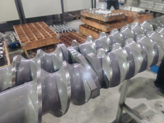 Berstoff Twin Screw Extruder Screw Segments và thùng