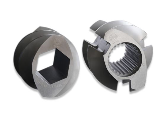 Coperion Berstorff Keya Jsw Extruder phụ tùng thùng Vít các yếu tố trục hợp kim và tùy chỉnh theo yêu cầu