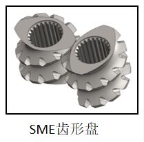 75 SME Các phần tử Extruder có phần tử vít cho máy ép vít đôi