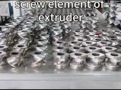 Chi tiết sản xuất chính xác cao OEM Twin Screw Extruder cho máy ép Twin Screw